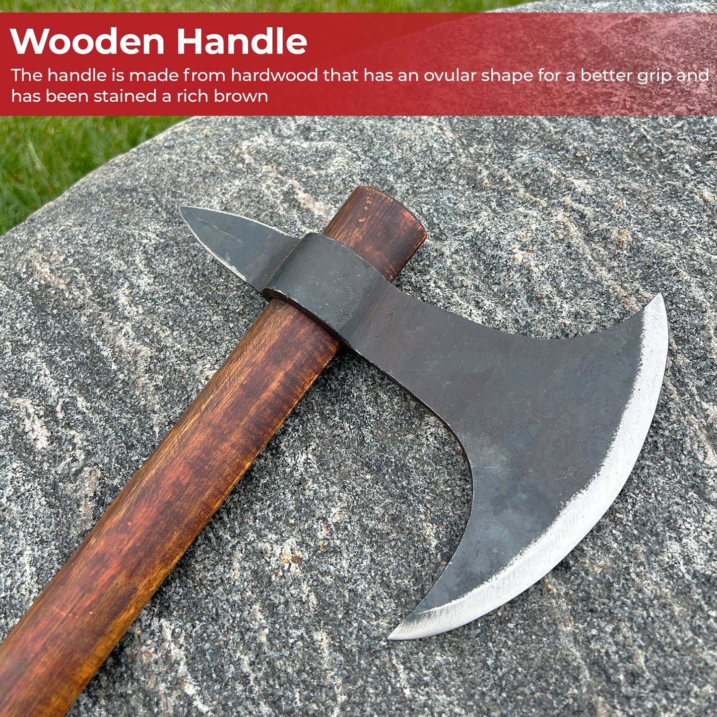 Age of War Fully Functional Medieval Viking Battle Axe