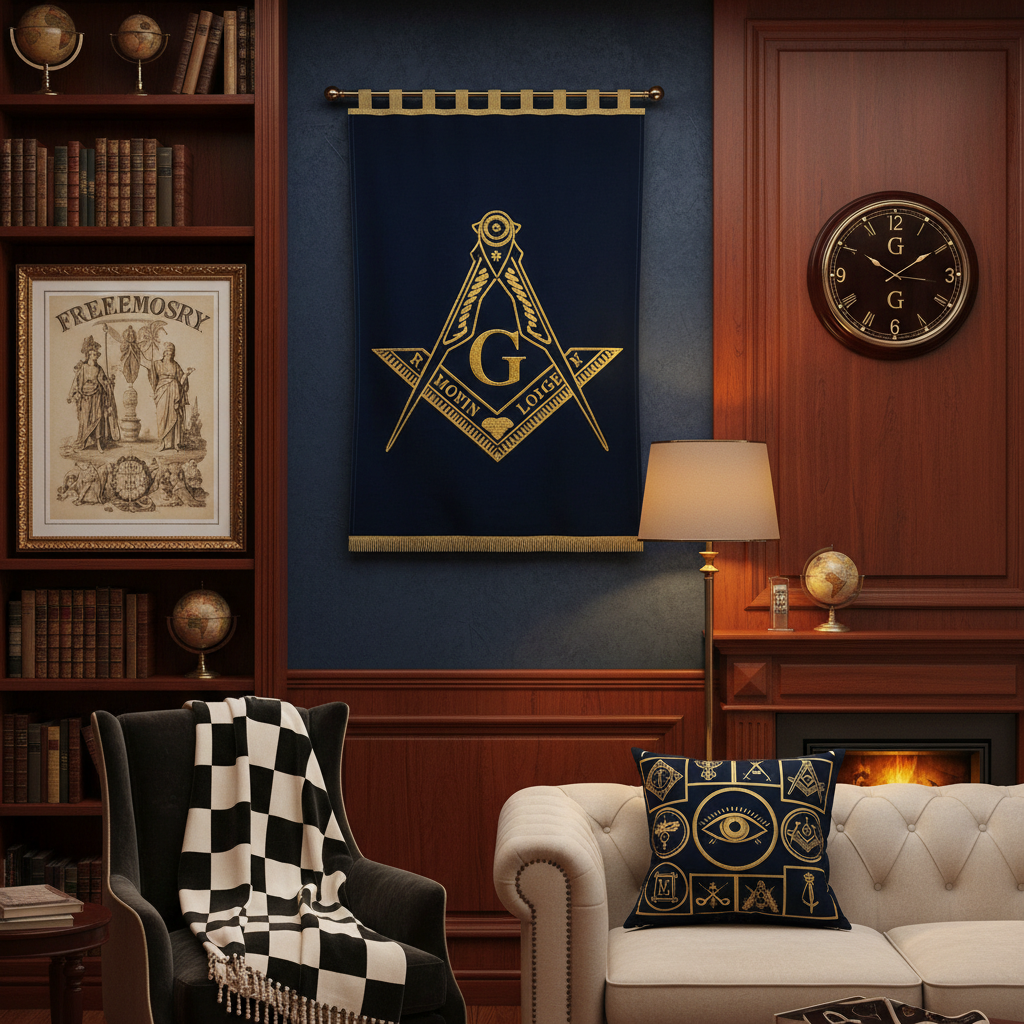 Masonic Homeware: Flags, Blankets & Decor