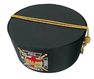 High Quality Silk Handmade Embroidered Masonic Knight Templer Crowns Hats Regalia for Freemasons Masonic Regalia