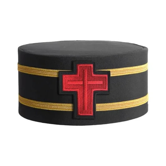 High Quality Silk Handmade Embroidered Masonic Knight Templer Crowns Hats Regalia for Freemasons Masonic Regalia