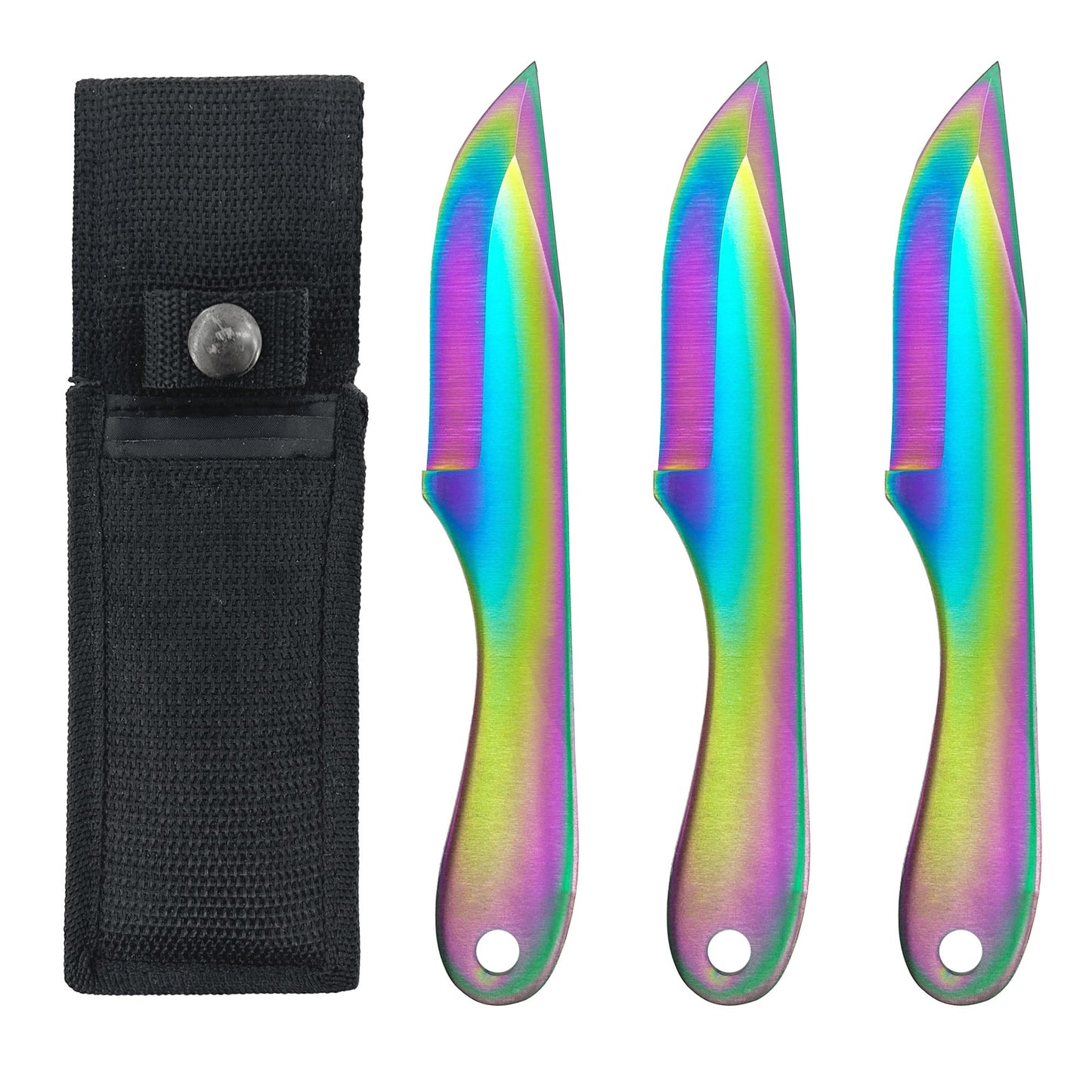Aerodynamic Internal Reflection Balanced Throwing Knives