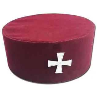 High Quality Silk Handmade Embroidered Masonic Knight Templer Crowns Hats Regalia for Freemasons Masonic Regalia