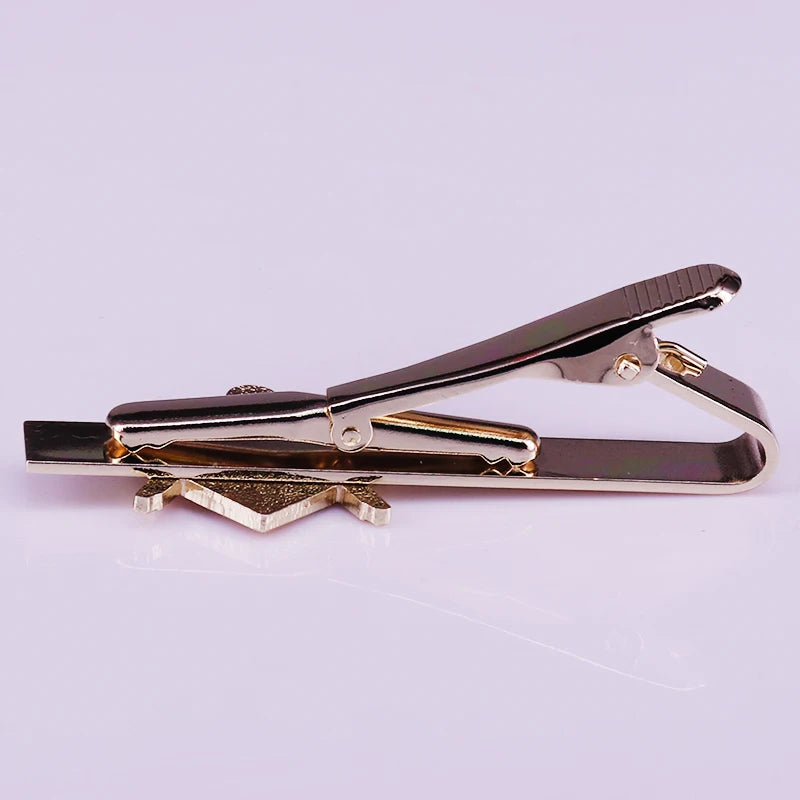 Masonic Compasses Freemason Mason Tie Clip
