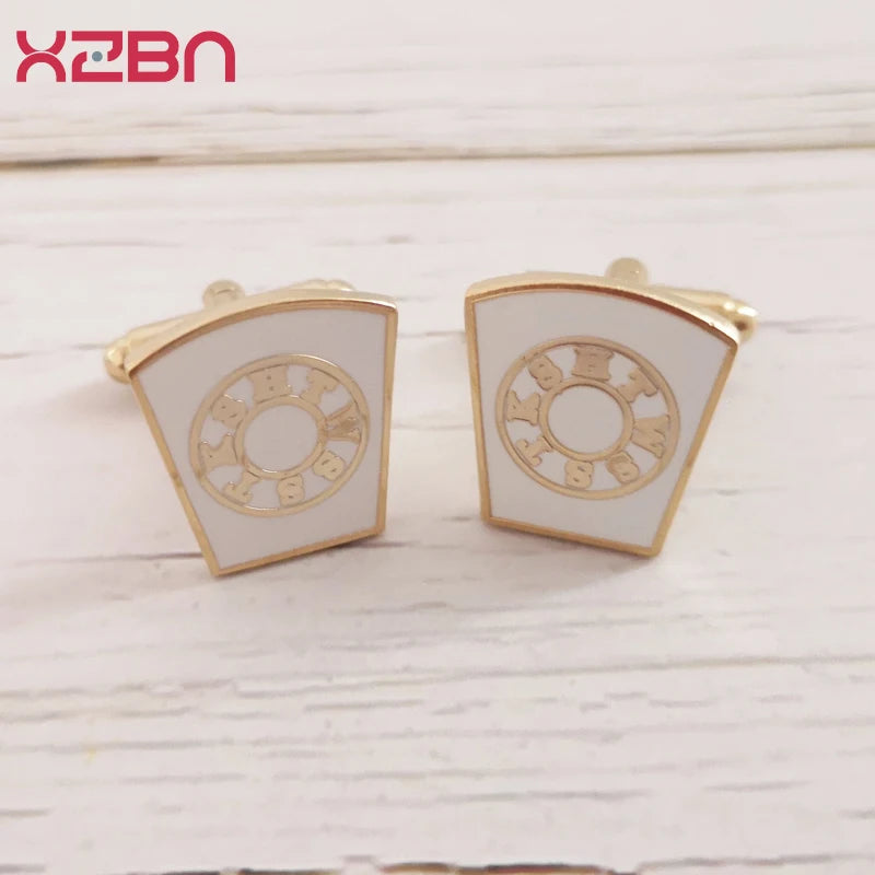 Masonic Cufflinks  Mason Freemason Mark Master Business Casual Shirt Light Luxury Sleeve Nails Creative Gift Customization