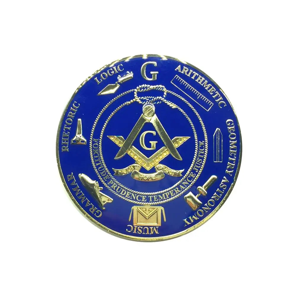 Masonic Car Emblems 3" Compass And Square Masons Auto Truck Multi Motorcycle Decal Badge Sticker With Red Adhesive