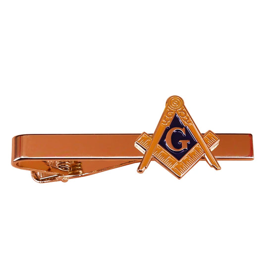 Masonic Compasses Freemason Mason Tie Clip