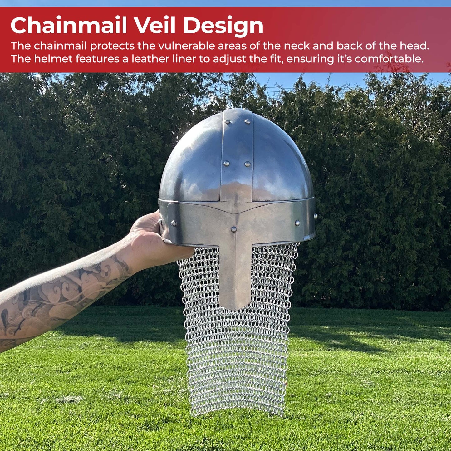 Medieval Saxon Nasal Helmet