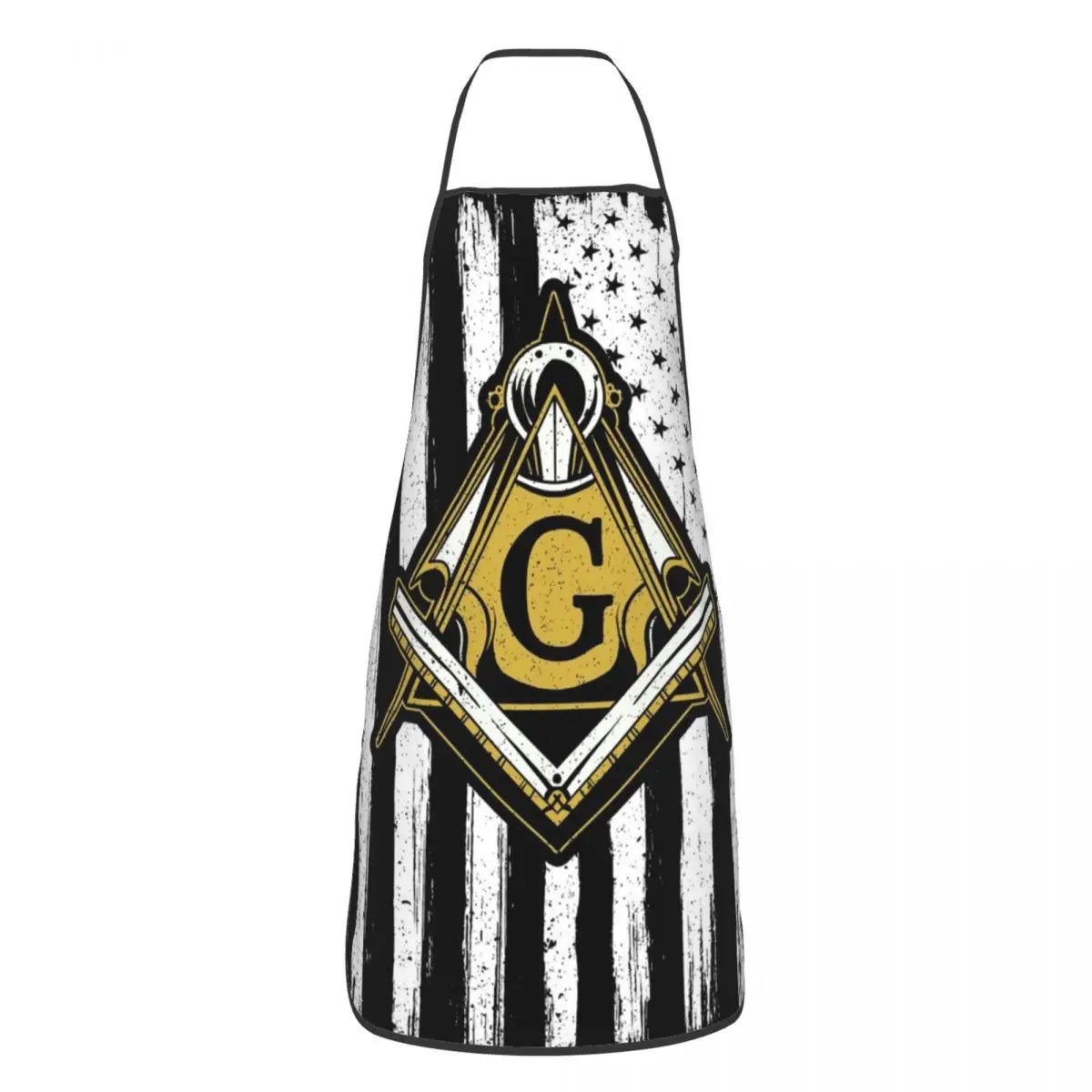 Masonic Freemason Aprons for Women Men Freemasonry Adult Unisex Kitchen Chef Bib Tablier Cuisine Cooking Baking Painting