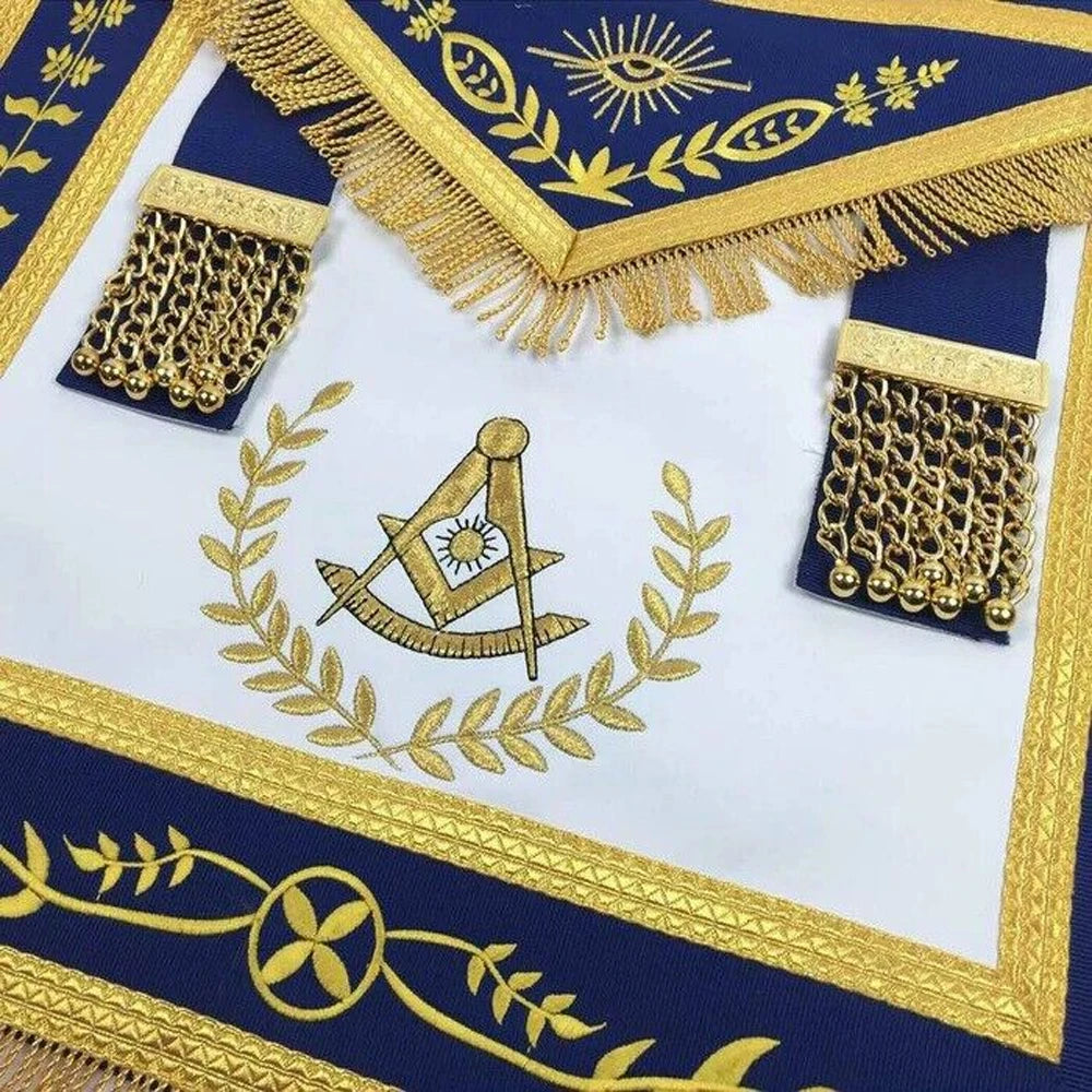Masonic Apron Metal Tassel Beads 10 Pairs