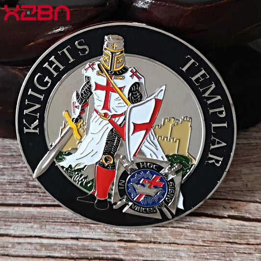 Freemasonary Masonic Car Badge Emblems BCM49 Knights Freemason Retro