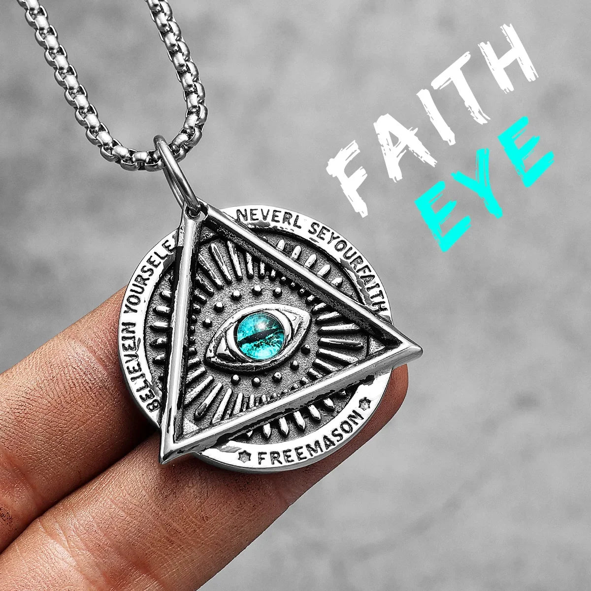 Salomon Star of David Masonic Stainless Steel Men Necklaces Pendant Chain Punk New in For Women Fashion Jewelry Gifts Wholesale