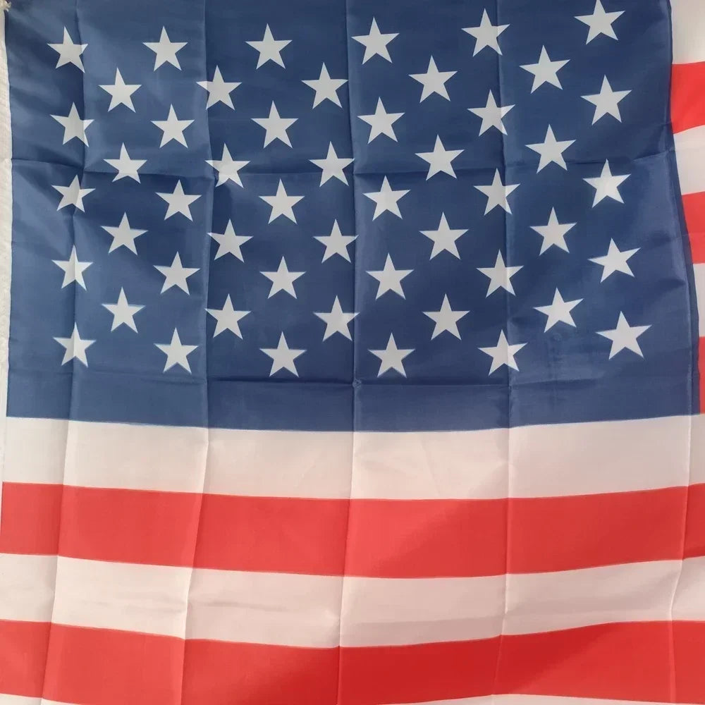 90x150cm Masonic American Flag Banner Durable Polyester Hanging Decoration for Indoor Outdoor Wall, Home, Garden & Party Decor