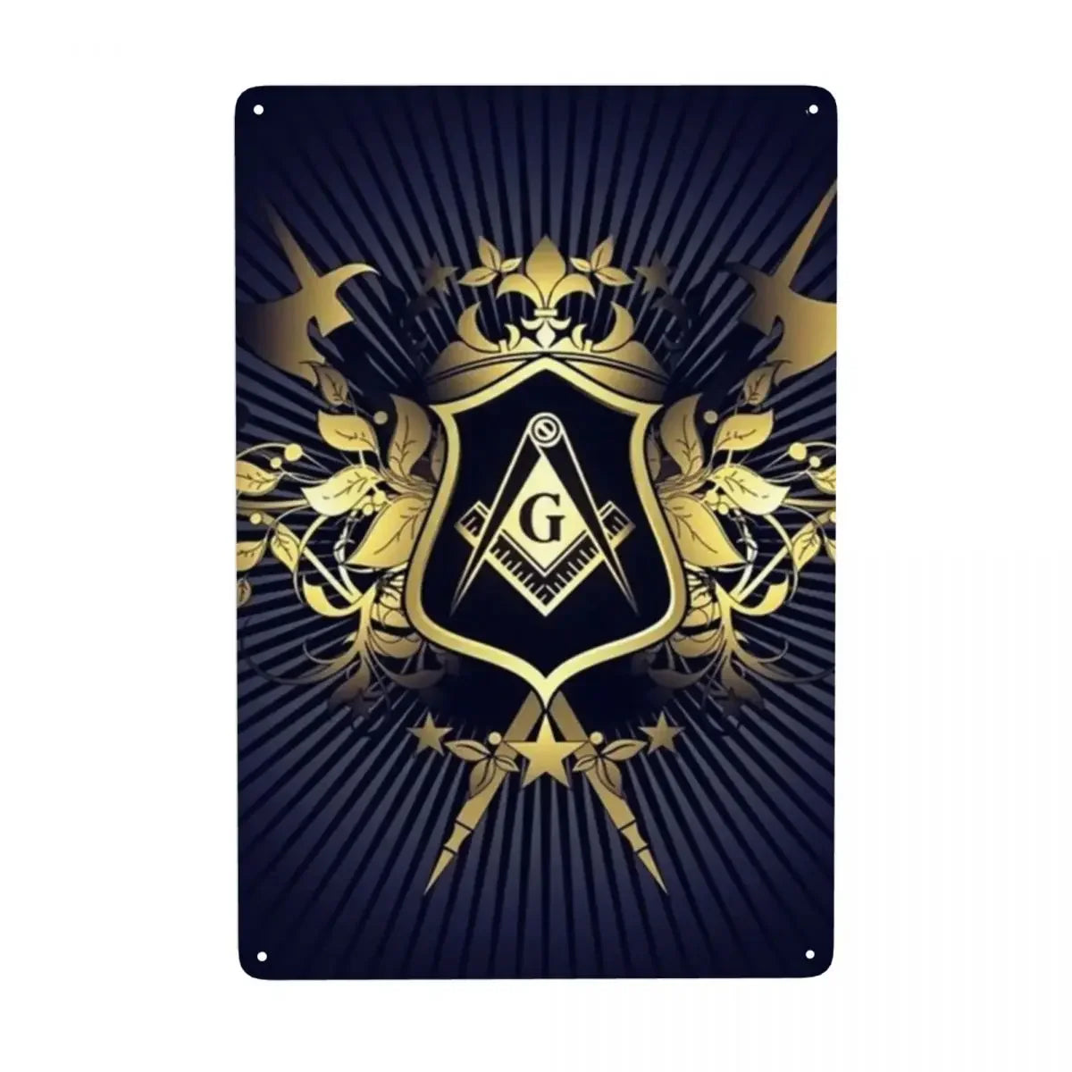 Retro What Is A Masonic Mason Metal Sign Custom POEM Master Mason Freemasonry Tin Plaques Pub Wall Bar Decor Decorations Art