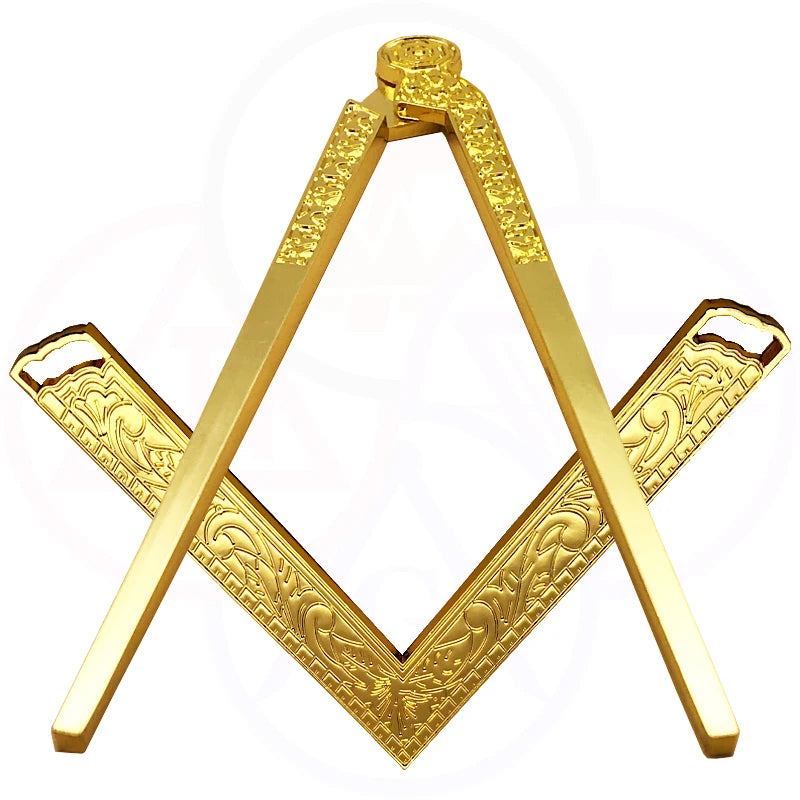 Premium metal Masonic Plaza & Compass large 6 inch Bible Lodge