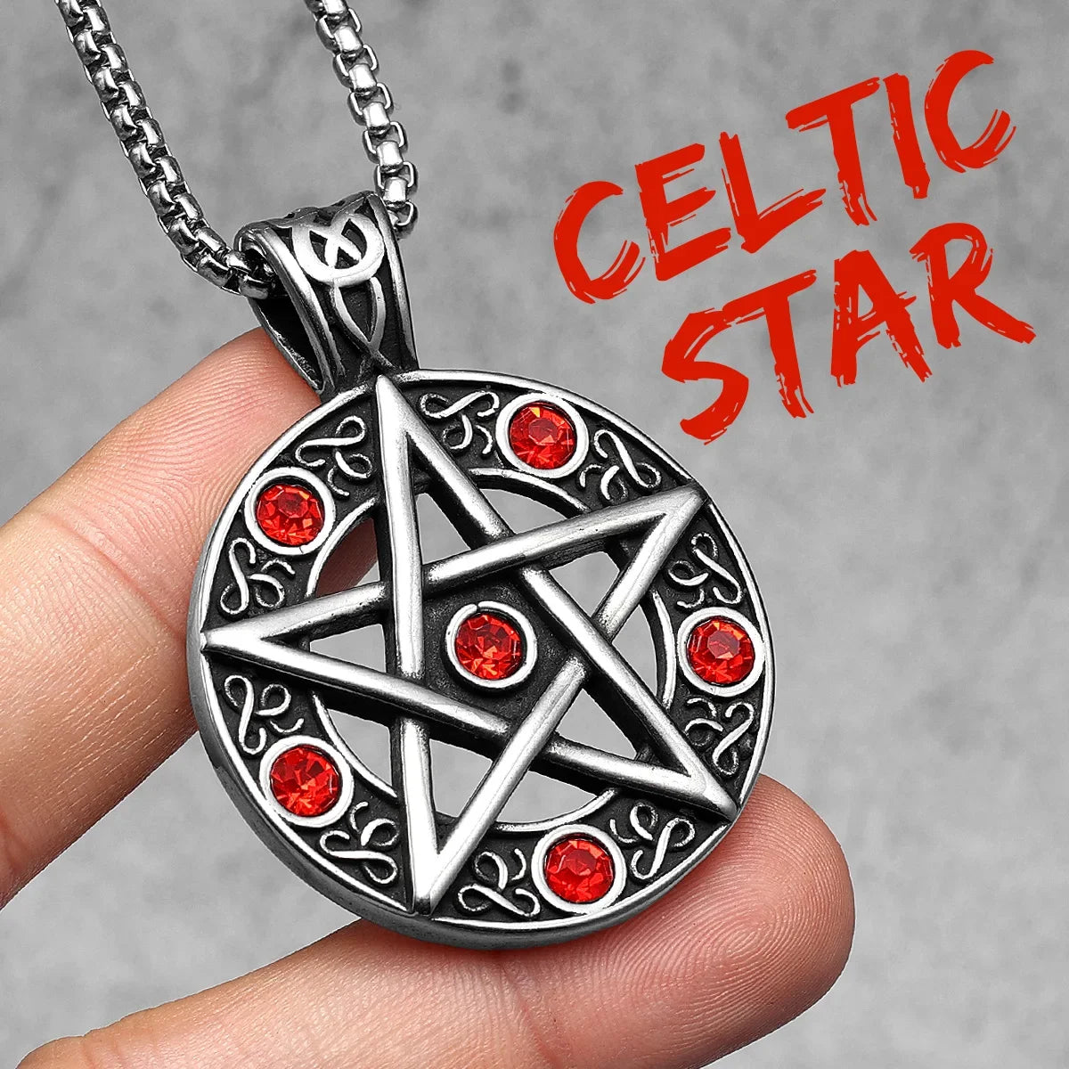 Salomon Star of David Masonic Stainless Steel Men Necklaces Pendant Chain Punk New in For Women Fashion Jewelry Gifts Wholesale