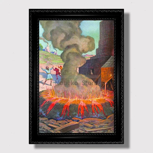 Vintage Masonic Renaissance Poster  Abstract Freemasonry Canvas Wall