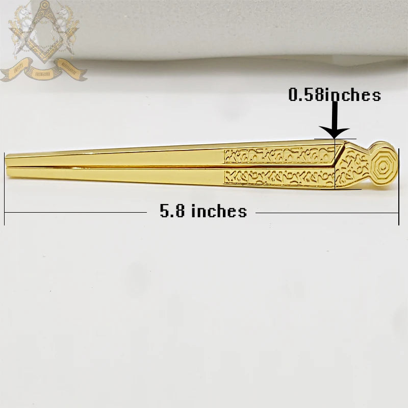 Premium metal Masonic Plaza & Compass large 6 inch Bible Lodge