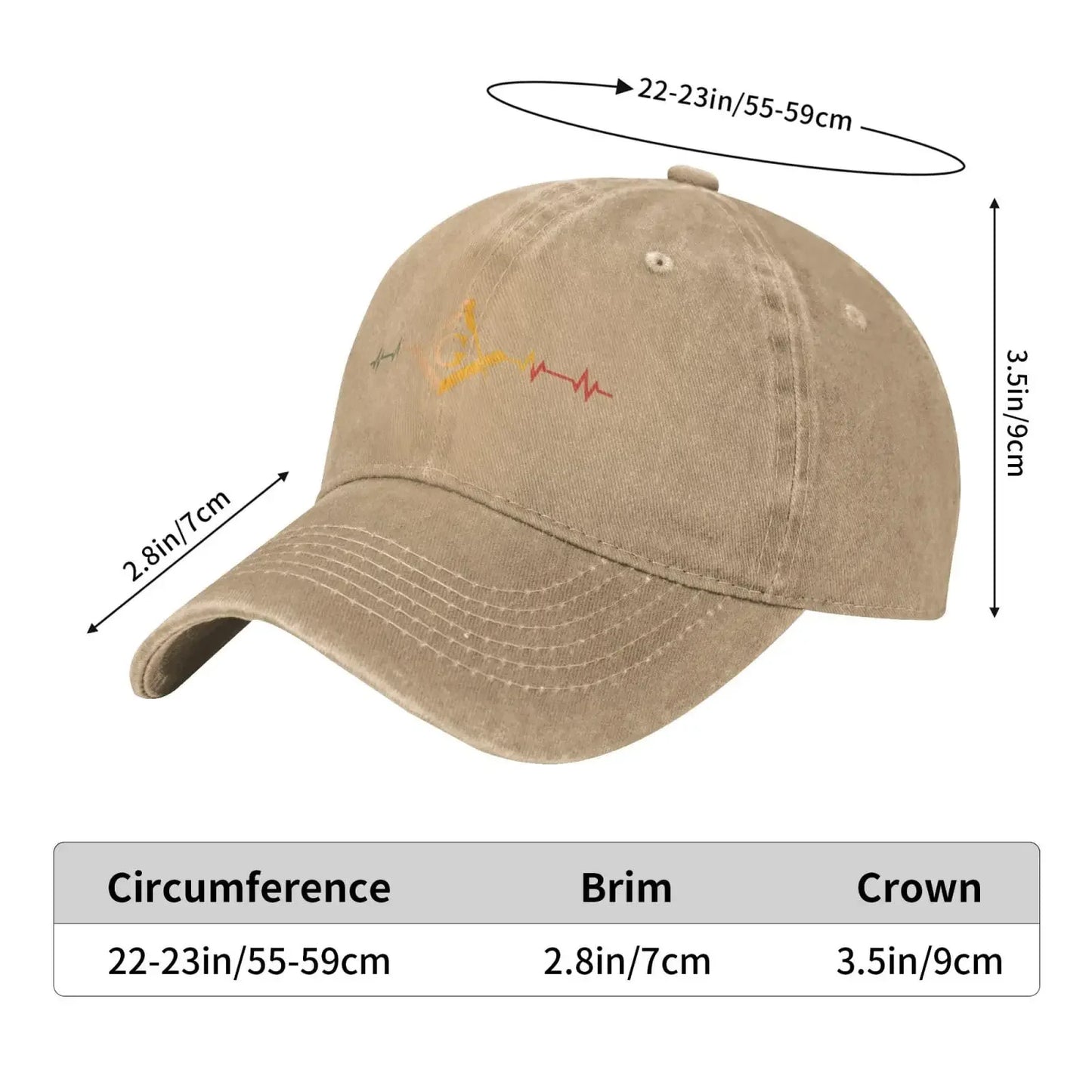 Freemason Symbol Square Compass G Lodge Masonic Gifts Baseball Cap Retro Adjustable Dad Hats for Men Women Navy Blue