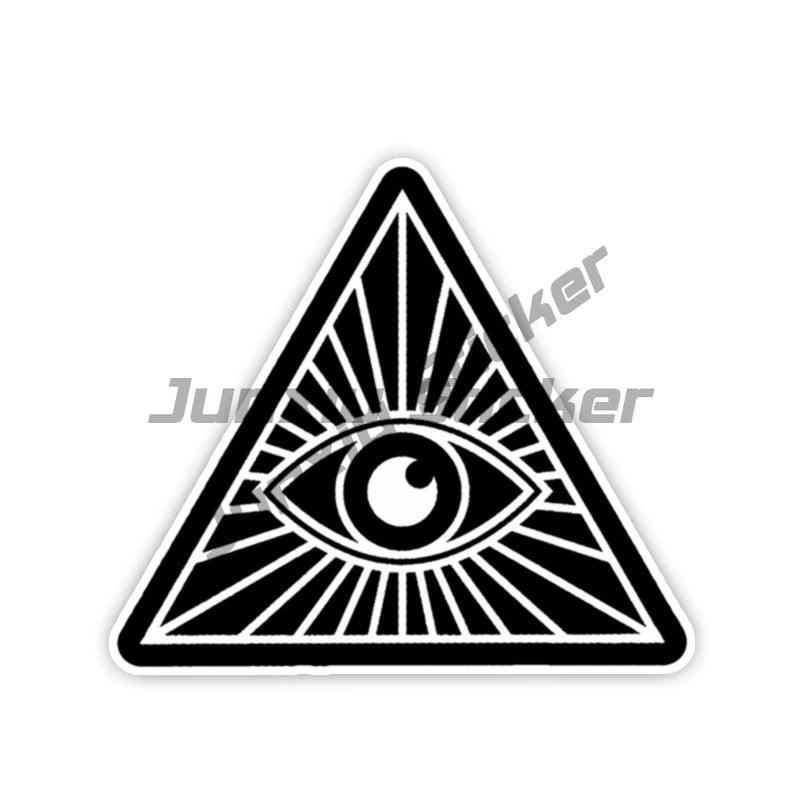 Masonic Masonic Square and Compass Car Stickers Car or Truck Window Laptop Decal PVC Decor