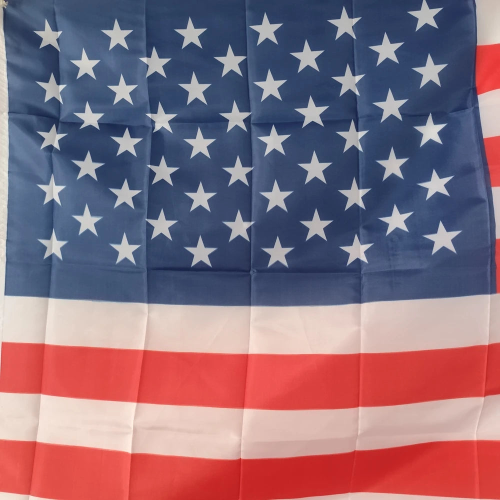 90x150cm Masonic American Flag Banner Durable Polyester Hanging Decoration for Indoor Outdoor Wall, Home, Garden & Party Decor