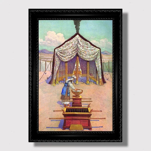 Vintage Masonic Renaissance Poster  Abstract Freemasonry Canvas Wall