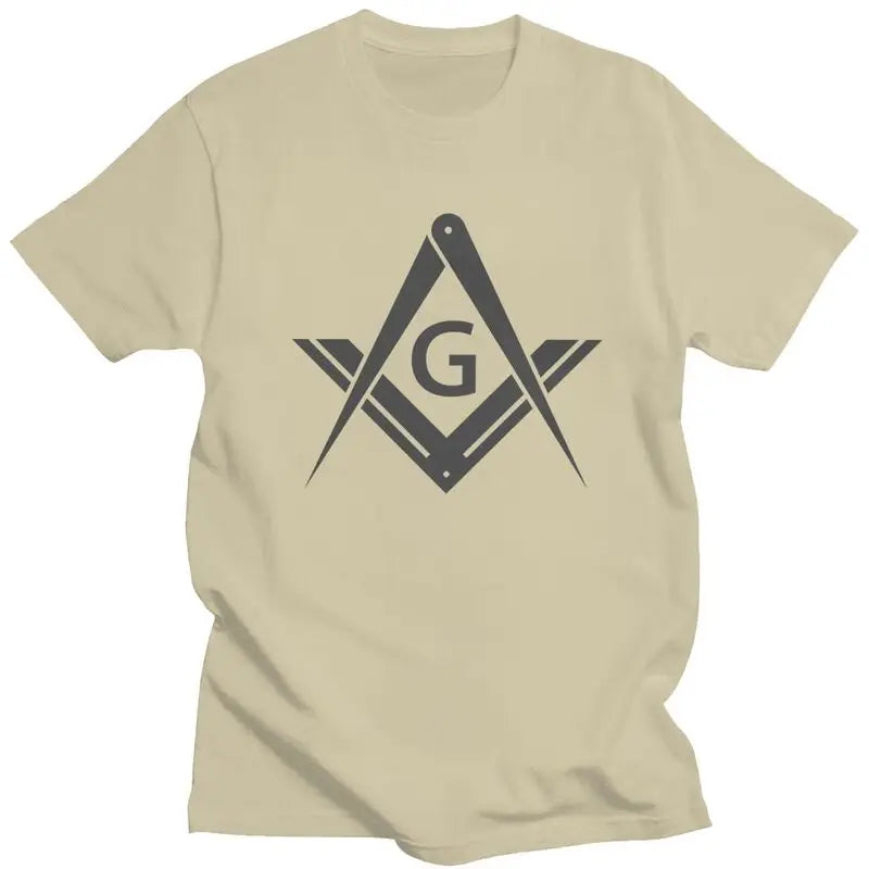 Custom Freemason Logo T Shirts Men Short Sleeve Masonic Mason Freemasonry T-shirt Casual Tee Tops Pure Cotton Oversized Tshirts