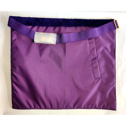 Men'S Masonic Master OES Hand Embriodered Worthy Patron Matron Apron - Purple with OES Star Emblem & Collar Set, Freemasonry Apparel, Masonic Ceremony, Standardized Design, Durable Fabric, Handcrafted Regalia, Men Boxer Short
